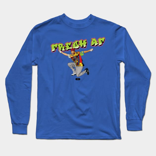 Fresh AF Long Sleeve T-Shirt by deenallydesigns